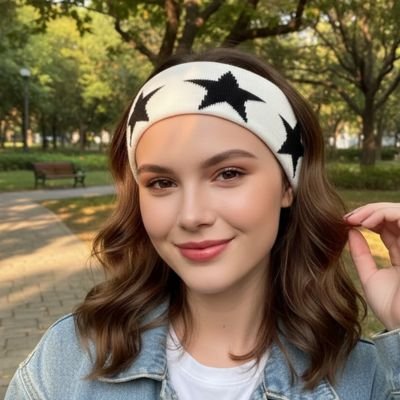 bandeau cheveux blanc pratique