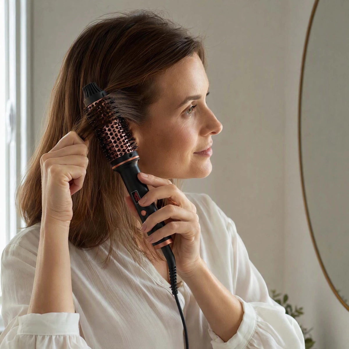 brosse cheveux noir pratique