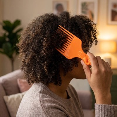 Peigne afro