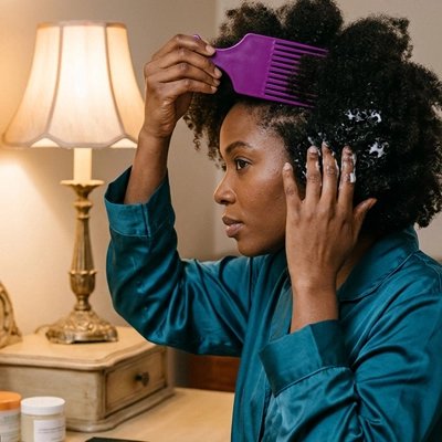 Peigne afro